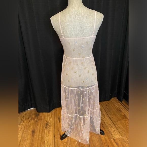 Mesh Pink Star Dress✨ - Picture 3 of 4